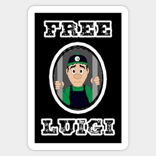Free Luigi Sticker